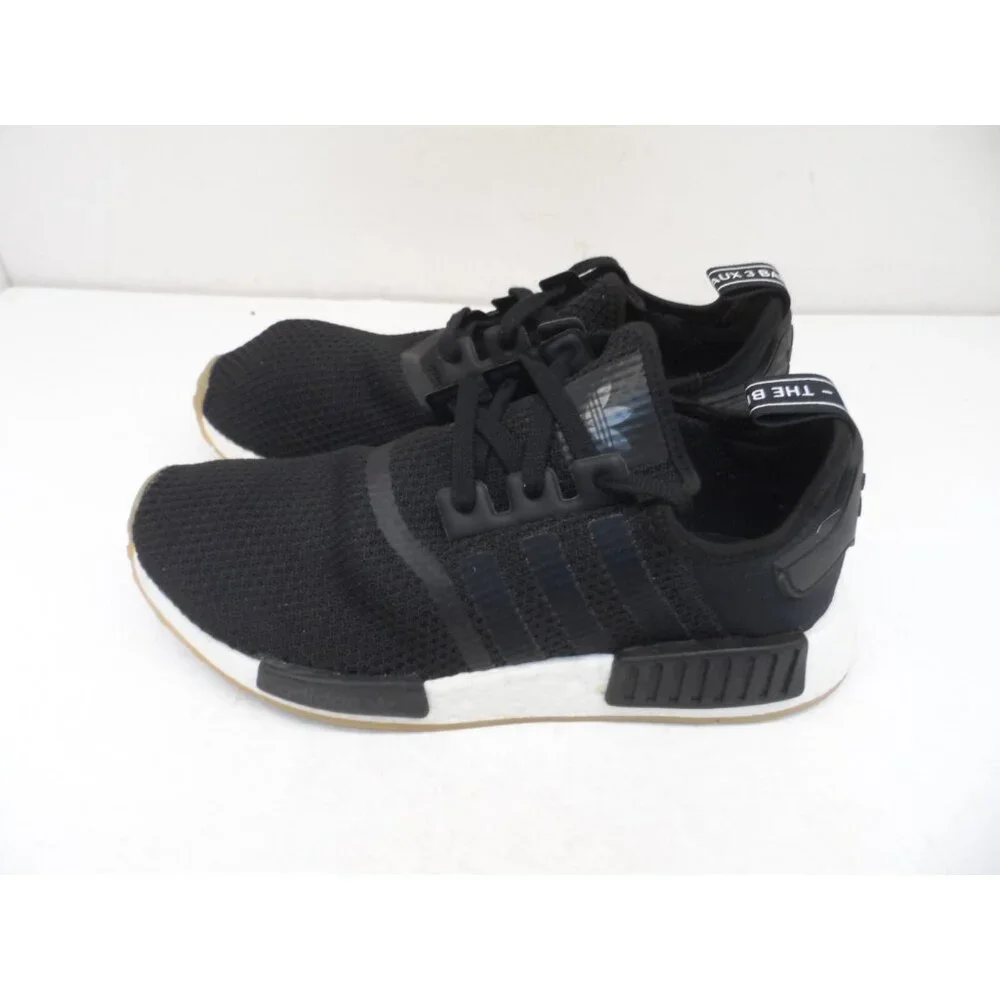 Adidas Men's La Marque Aux 3 Bandes Athletic Running Shoe Black/White Size 8M - Picture 4 of 8
